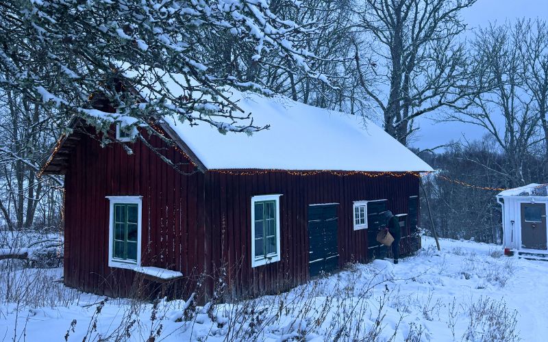 Haus in Schweden winterfest machen: So lassen wir es im Winter unbeheizt